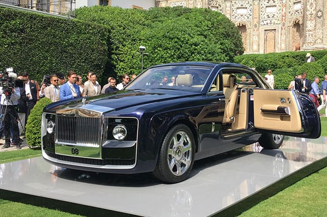 รถหรู Rolls-Royce Sweptail
