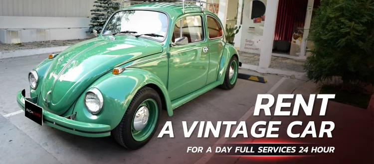 Rent a vintage car for a day