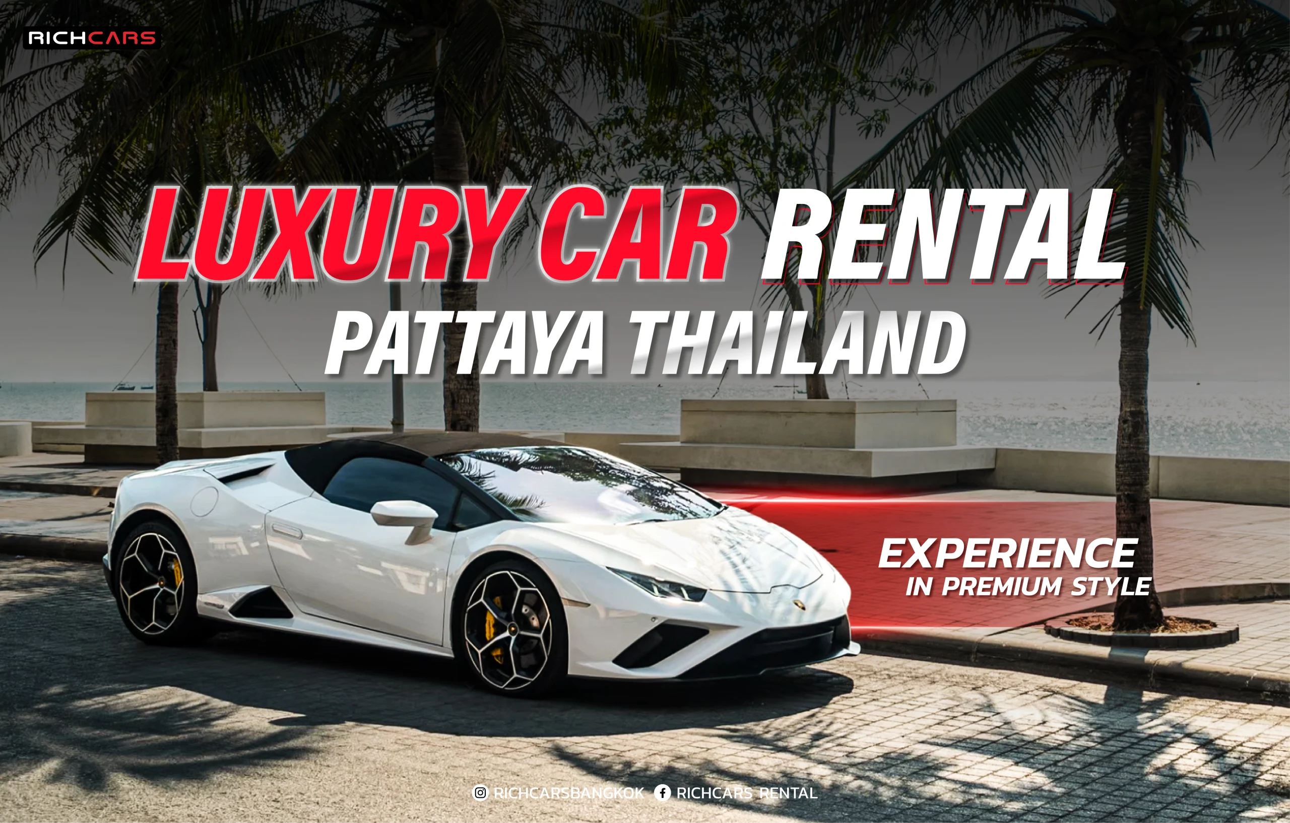 luxury car rental pattaya thailand