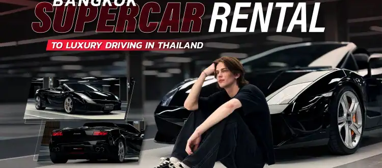 bangkok supercar rental thailand