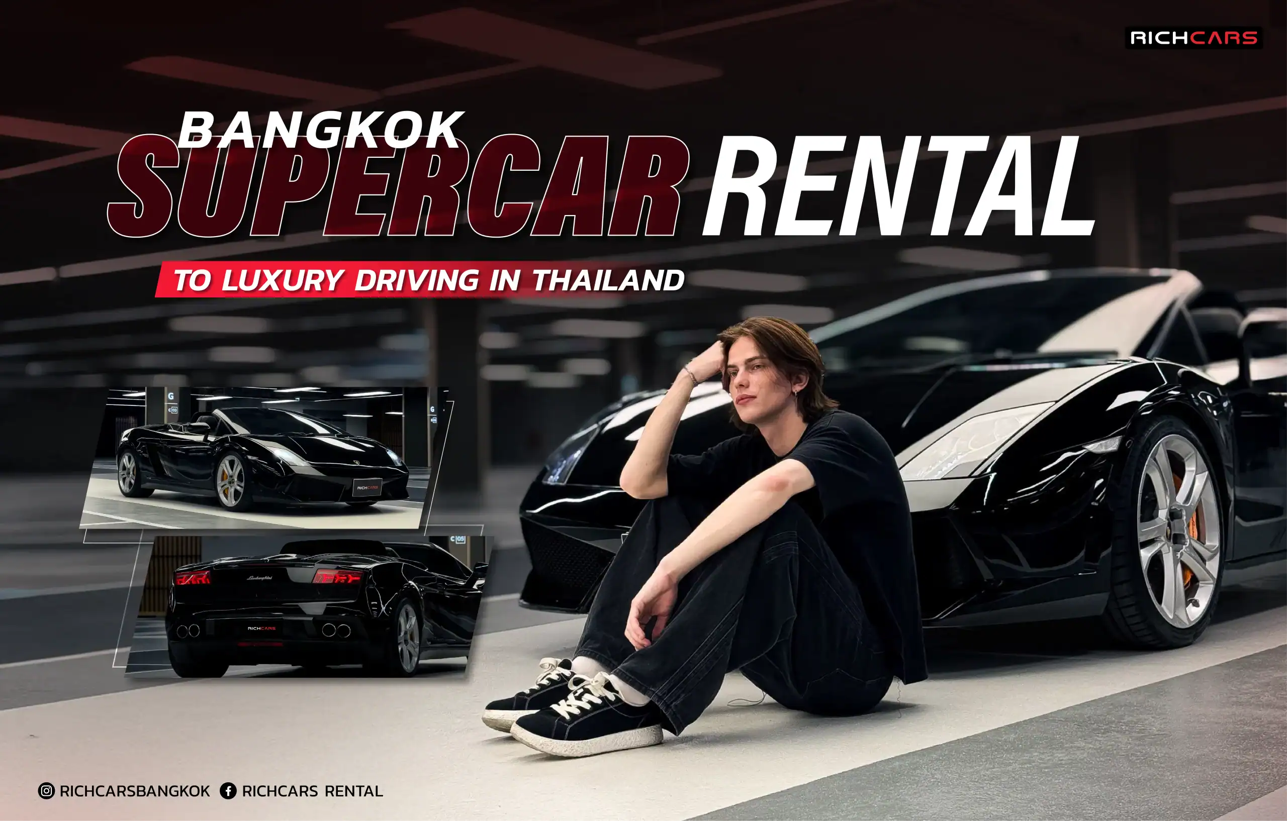 bangkok supercar rental thailand